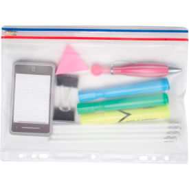 Angler's® Pocket Ring Binder Zip-All Clear 8-1/2