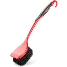 Libman Commercial Long Handle Utility Brush - Red - 522 - Pkg Qty 6 522