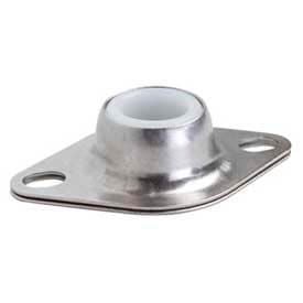 Clesco Flange Mount UHMW-PE Bearing F2SS-UH-075 SS Housing Self-Aligning 3/4