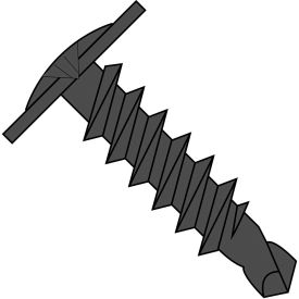 #8 x 1/2 Phillips Modified Truss Head Full Thread Self Drilling Screw Black Phos - Pkg of 5000 0808KPMB