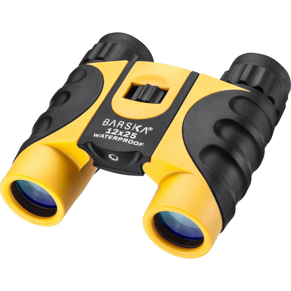 BARSKA 12x25mm Colorado Yellow Waterproof Compact Binoculars MPN:CO11010