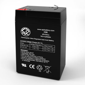 AJC® Murray 36560 Lawn and Garden Replacement Battery 5Ah 6V F1 AJC-C5S-I-0-180233