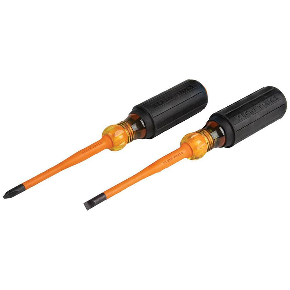 Screwdriver Sets, Screwdriver Types Included: Cabinet, Phillips , Number Of Pieces: 2 , Insulated: Yes , Features: Slim Profile Tips  MPN:33732INS