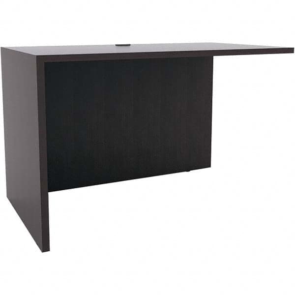 Desk: Textured Woodgrain Laminate, Espresso MPN:ALEVA354224ES