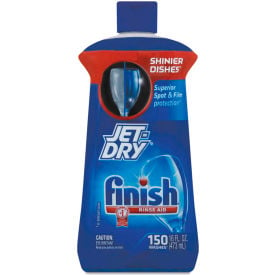 Finish Rinse Aid Jet-Dry Rinse Agent Liquid Unscented 16 oz. Bottle 6 Bottles - 78826 RAC78826CT