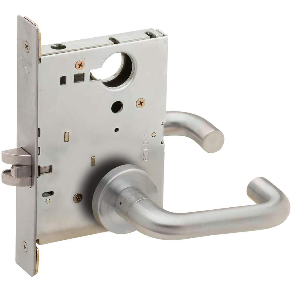 Lever Locksets, Lockset Type: Passage , Key Type: Keyed Different , Back Set: 2-3/4 (Inch), Cylinder Type: None , Material: Metal  MPN:L9010 03A 630