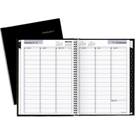 AT-A-GLANCE® DayMinder Hardcover Weekly Vertical-Column Format Appointment Book 2025 G520H00