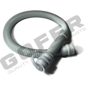 Replacement Drain Hose W/ Squeeze Cuff & Drain Cap - Full Assembly For Nilfisk/Advance 56381924 GHSD15053