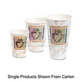 Dixie Insulated Hot Paper Cups PerfecTouch® 16 Oz. 500/Carton Coffee Dreams Design DXE5356DXCT