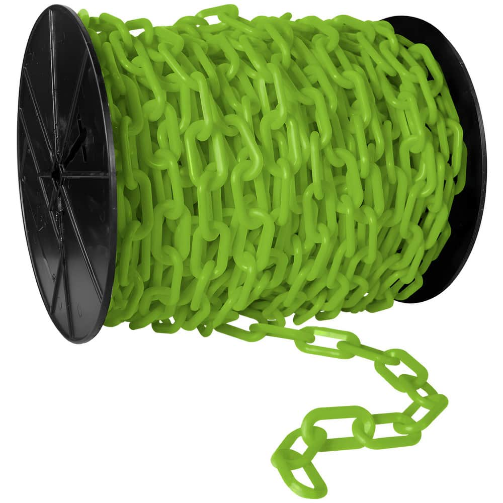 Barrier Rope & Chain, Material: Plastic, Polyethylene , Material: HDPE , Type: Safety Chain , Snap End Material: Plastic, Polyethylene  MPN:51114