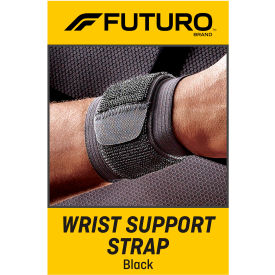 FUTURO™ Wrist Support Strap Adjustable Black 3/PK 8 PK/Case MMM 46378ENR