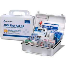 First Aid Only™ 90563 First Aid Kit 25 Person ANSI Compliant Class A+ Plastic Case 90563