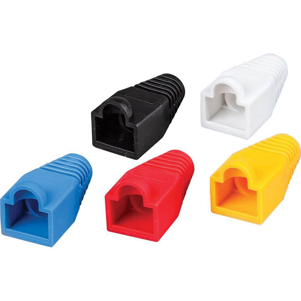 Computer Cable Accessories, Accessory Type: Strain Relief Boot , For Use With: CAT5e and CAT6 cable , Connection Type: RJ45  MPN:VDV824-650