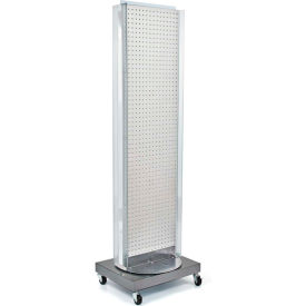 Approved 700258-WHT Pegboard Floor Stand W/5