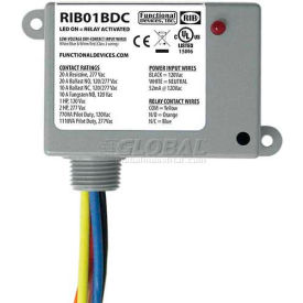 RIB® Dry Contact Input Relay RIB01BDC Enclosed 120VAC 20A SPDT RIB01BDC