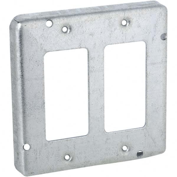 Electrical Box Cover: Steel MPN:857