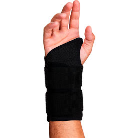 Ergodyne® ProFlex® 4015 Double Strap Wrist Brace Support Left L Black 70150