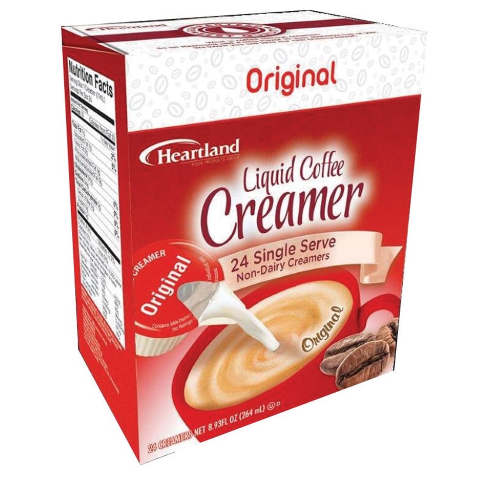 Heartland Creamers, 0.37 Oz, Original, Box Of 24 Creamers (Min Order Qty 25) MPN:FLJ157C0EA