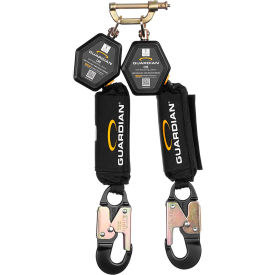 Guardian® CR5 Self-Retracting Lifeline Twin-Leg HMPE Webbing Aluminium Snap Hook 6'L 1400206