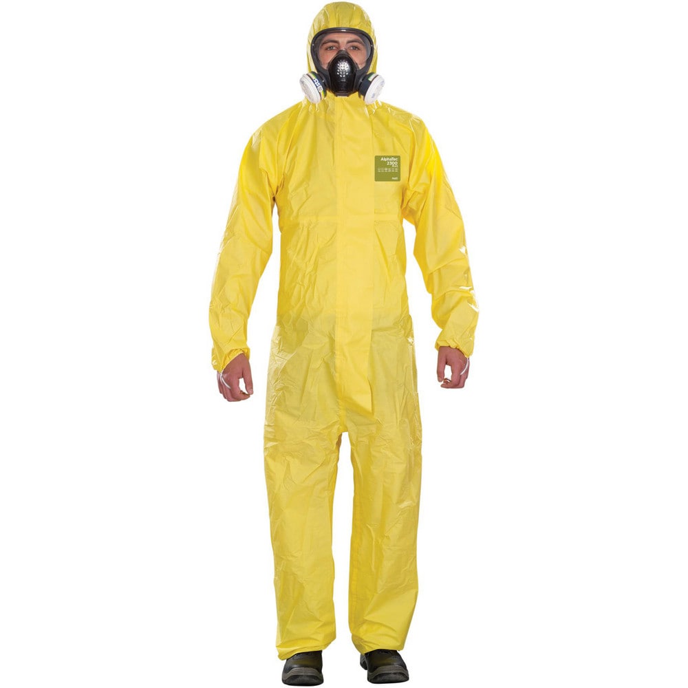 Disposable & Chemical Resistant Coveralls, Protection Type: Drug Exposure Hazards, Viral Protection, Liquid, Splash, Chemical , Garment Style: Coverall  MPN:YY23-T-92-132-1