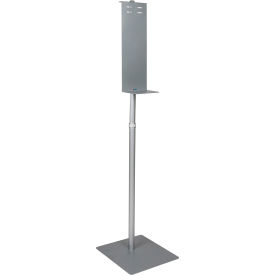 GoVets™ Universal Hand Sanitizer Dispenser Floor Stand Height Adjustable 558641