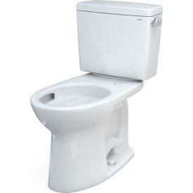 Toto® Drake® II 1.28 GPF Round Bowl Design Toilet 17-1/4