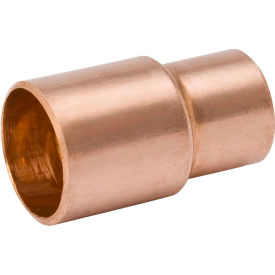 Mueller W 01314 3/8 In. X 1/8 In. Wrot Copper Reducer Coupling - Street X Copper W 01314