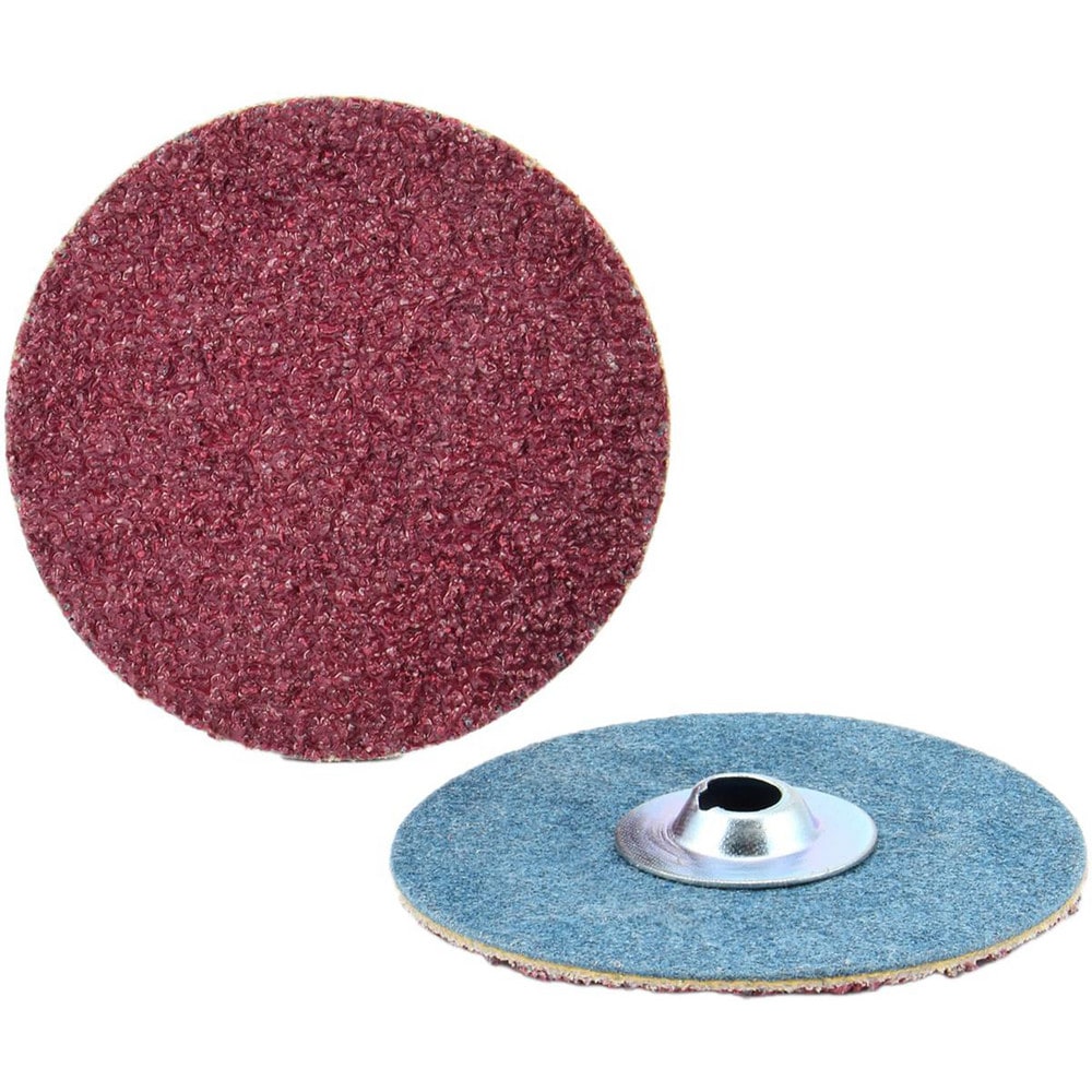 Quick Change Discs, Disc Diameter: 3 , Abrasive Type: Coated , Abrasive Material: Aluminum Oxide , Grit: 24 , Grade: Extra Coarse  MPN:31461