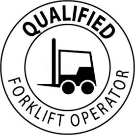 NMC HH17 Hard Hat Emblem Qualified Forklift Operator 2