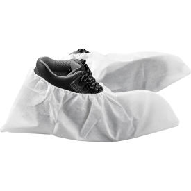 GoVets™ Skid Resistant Disposable Shoe Covers Size 6-11 White 150 Pairs/Case 198AWH708