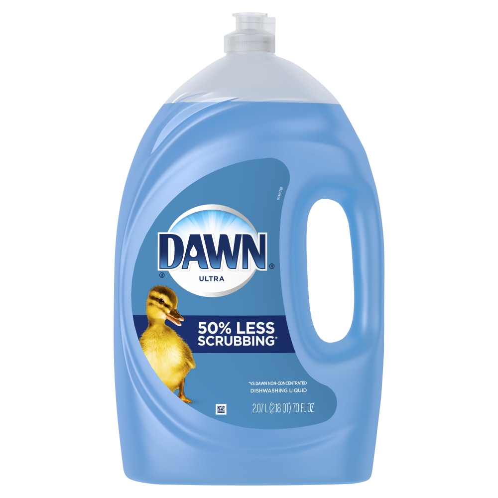 Dawn Ultra Dishwashing Liquid, Original, 70 Oz, Blue (Min Order Qty 5) MPN:30772093986