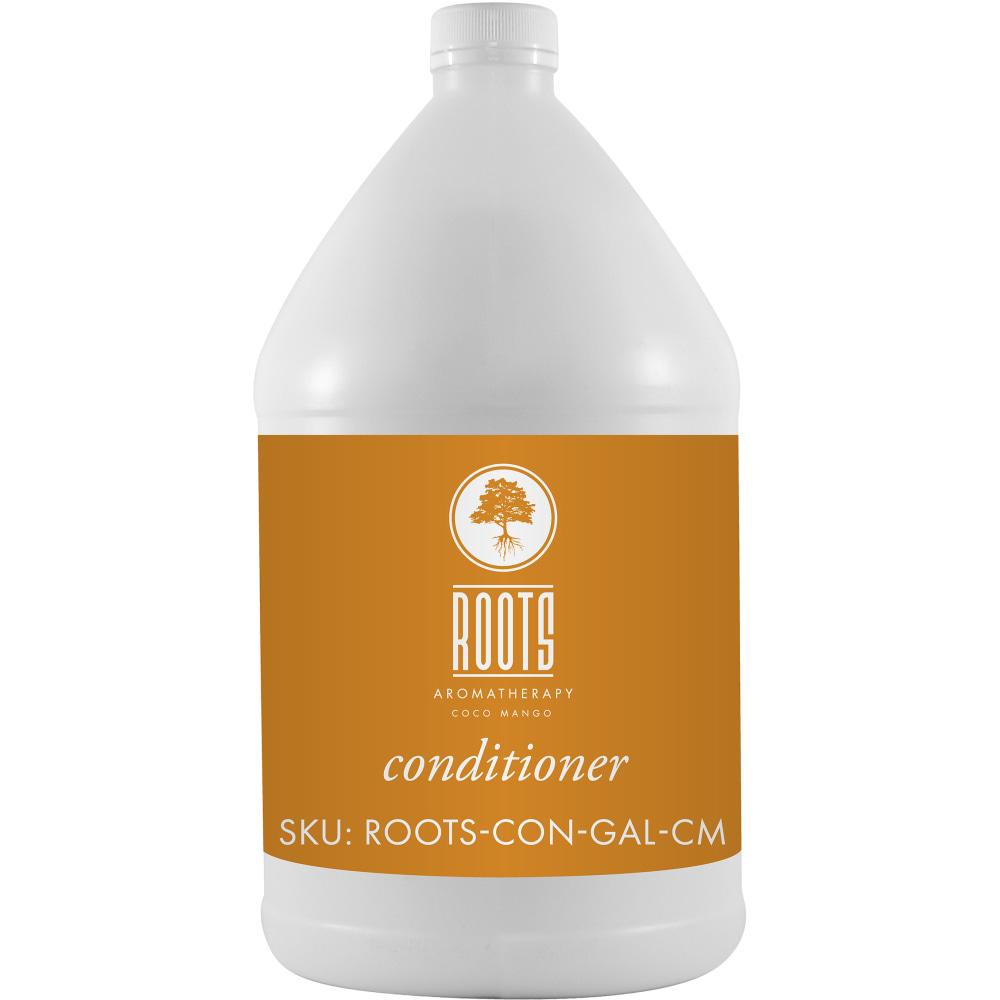 Hotel Emporium Bulk Conditioner, 1 Gallon, Roots Aromatherapy Coco Mango, Case Of 4 Bottles MPN:ROOTS-CON-GL-CO