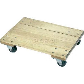 Wesco® 24x16 Solid Deck Hardwood Dolly 272063 4