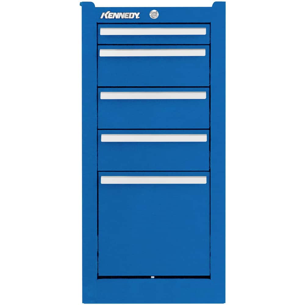 Tool Roller Cabinets, Top Material: Steel , Color: Blue , Overall Depth: 20in , Overall Height: 29in , Overall Width: 14  MPN:205XBL