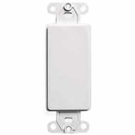 Leviton 80414-2W QuickPort Decora Multimedia Blank Insert - Pkg Qty 5 80414-2W