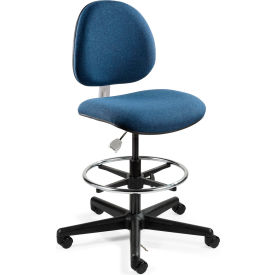 Bevco® Lexington Extended Height ESD Task Chair Mid Back No Tilt 24