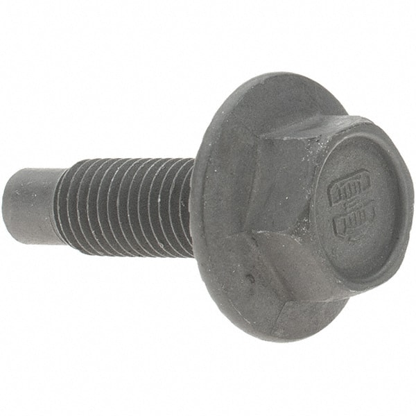 Hex Head Cap Screw:  Grade 2,  Steel,  Black Oxide Finish MPN:BD909