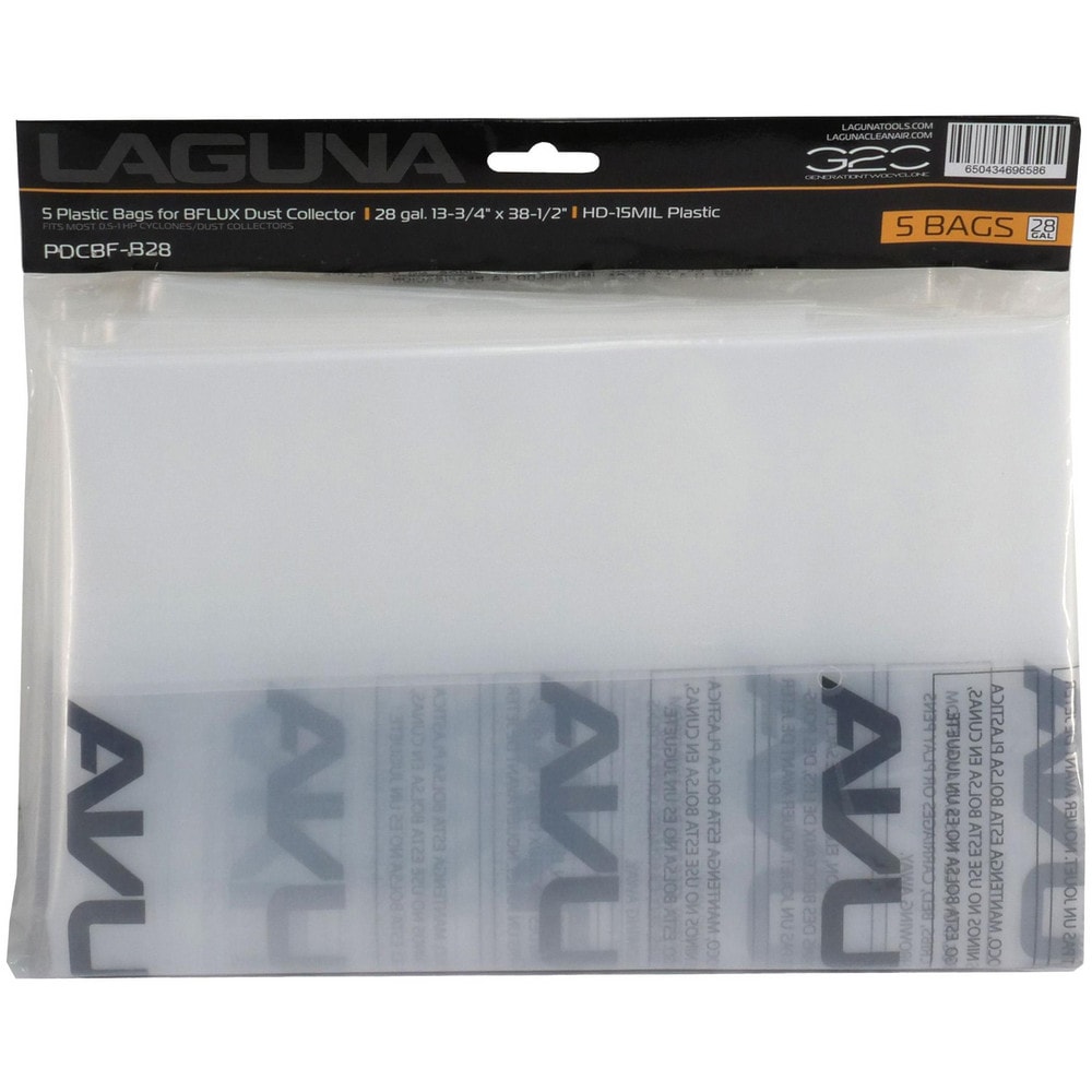 Dust, Mist & Fume Collector Accessories, Type: Replacement Filter Bag , For Use With: BFlux , Material: Plastic , Overall Length: 12.00in  MPN:PDCBF-B28