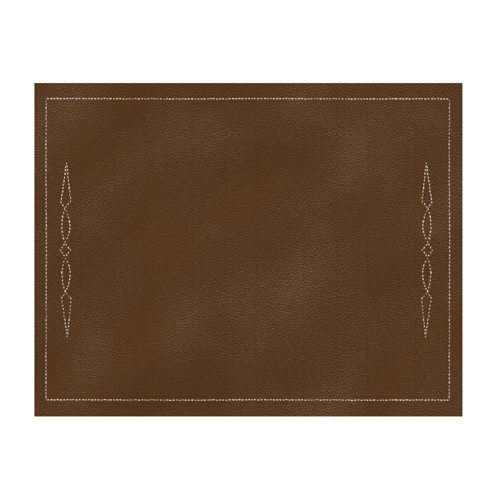 So-Mine Touch Of Class Desk Mat, 19-1/2in x 25-3/4in, Brown (Min Order Qty 2) MPN:052330DR