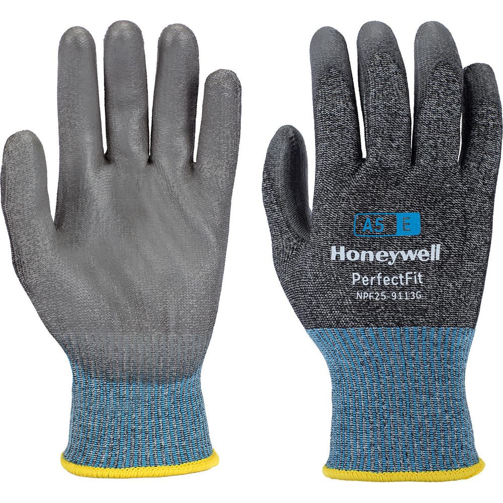 Cut & Puncture Resistant Gloves, Coating Material: Polyurethane , Coating Coverage: Palm & Fingertips , Glove Type: Cut-Resistant  MPN:NPF25-9113G-11/