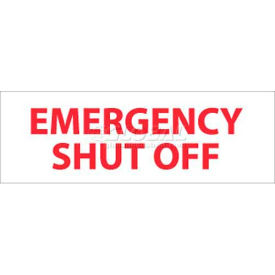 NMC M347P Fire Sign Emergency Shut Off 4