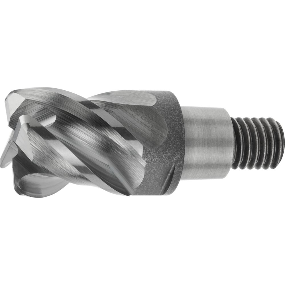 Corner Radius & Corner Chamfer End Mill Heads, Mill Diameter (mm): 12.00 , Length of Cut (mm): 12.0000 , Number Of Flutes: 4 , Overall Length (mm): 33.7000  MPN:675403