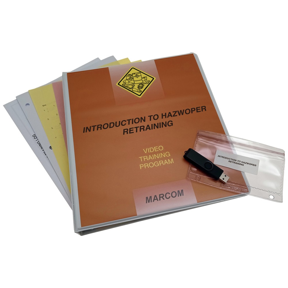 Multimedia Training Kits & Packages, Kit Type: Multimedia Training , Topic: HAZWOPER , Language: English , Training Program Title: Introduction to HAZWOPER  MPN:V000185UEW