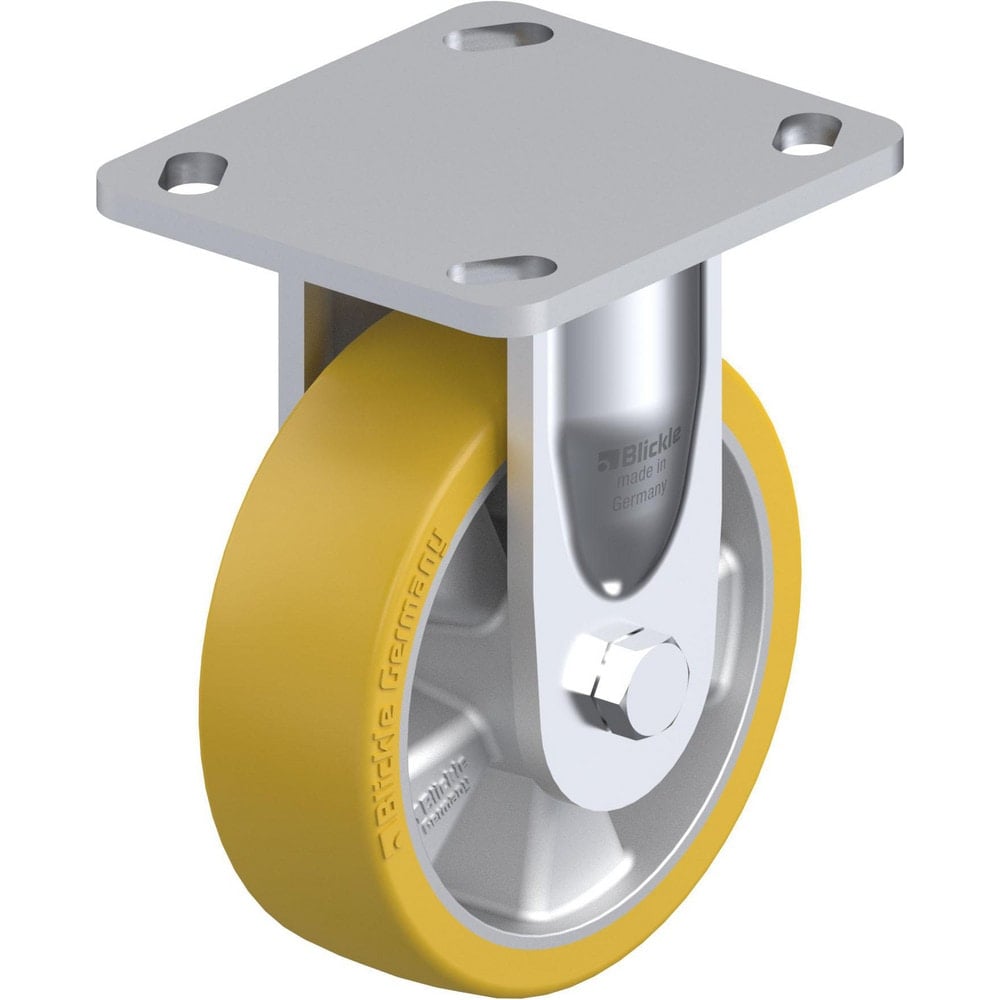 Top Plate Casters, Mount Type: Plate , Number of Wheels: 1.000 , Wheel Diameter (Inch): 5 , Wheel Material: Rubber , Wheel Width (Inch): 1-7/16  MPN:925136