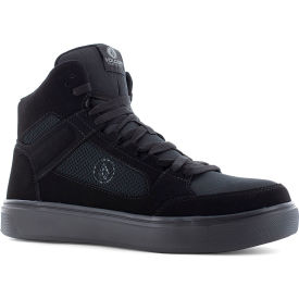 Volcom Evolve Skate Inspired High Top Work Shoes Composite Toe Size 4W Triple Black VM30244-W-04.0
