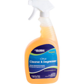 GoVets™ Citrus Cleaner & Degreaser 32 oz. Trigger Spray Bottle 6/Case 281670