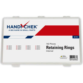 Housing Ring Internal Assortment Stainless Steel Plain Metric 142 Piece DISP-DHO142SS