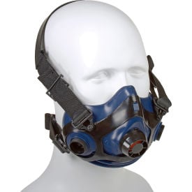 Honeywell RU8800 Half Mask Triple Flange Silicone Half Mask Size Medium/Large RU88001ML