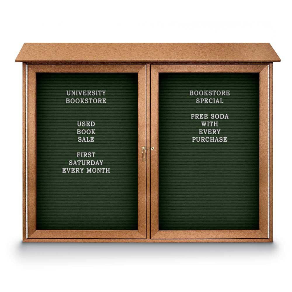 Enclosed Letter Board: 45