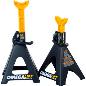 Omega Dual Locking Jack Stands 6 Ton (Pair) - 32068 - Pkg Qty 2 32068